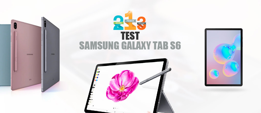 Test Samsung galaxy tab S6