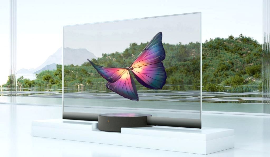 Xiaomi Mi TV Lux : la première TV OLED transparente au monde