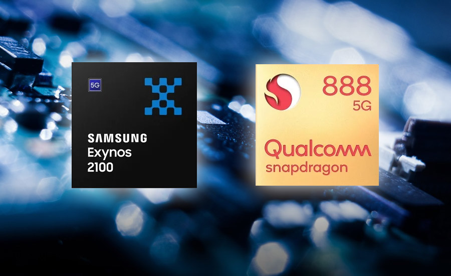 Samsung Exynos 2100 vs Snapdragon 888 : le choc des SoC 2021
