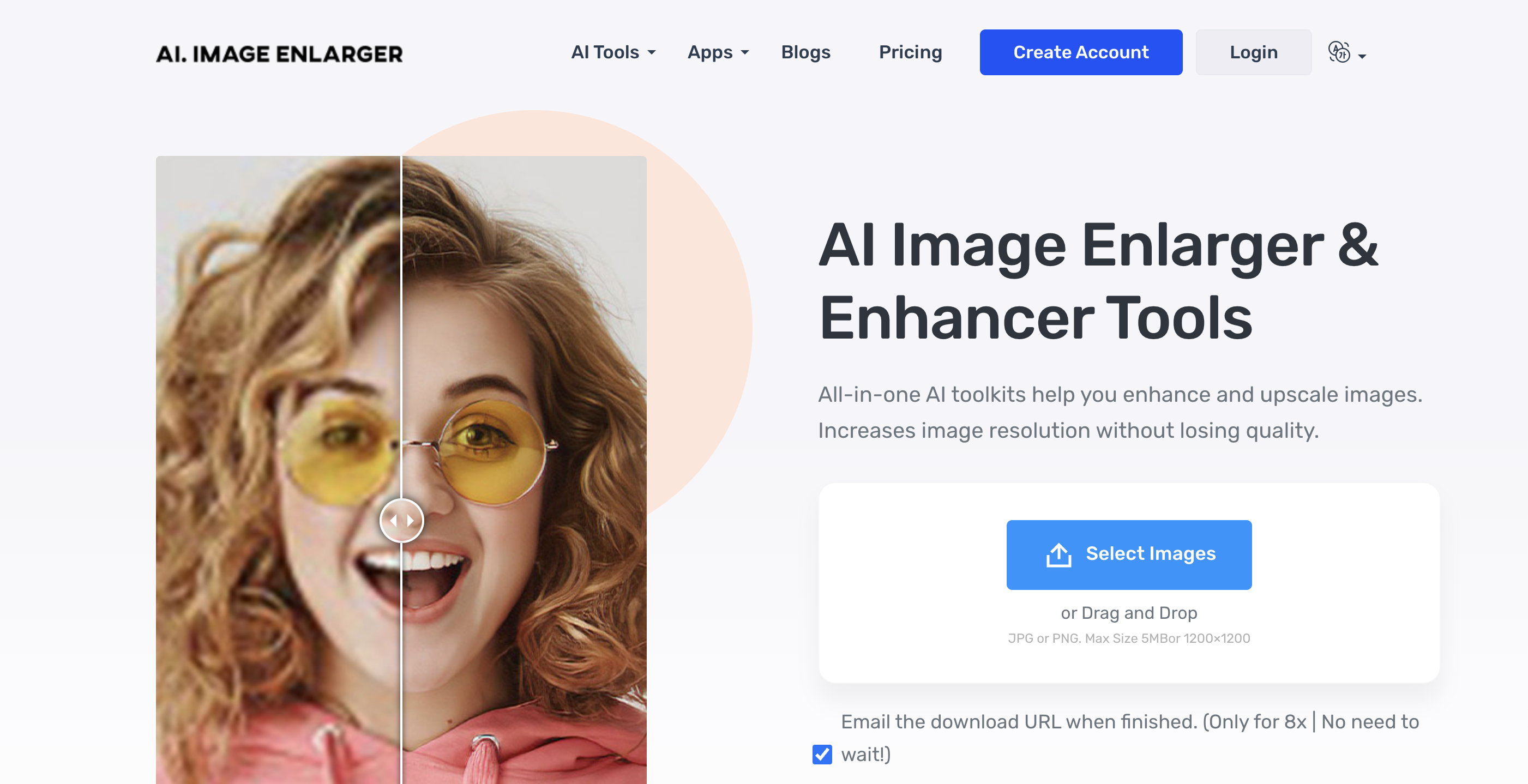 AI Image Enlarger
