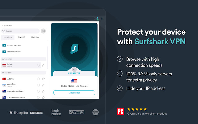 Surfshark VPN Chrome