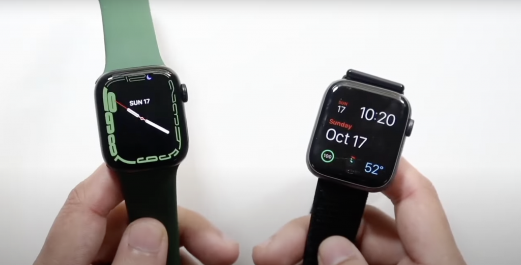 Apple Watch Series 8 et Apple Watch Series 7