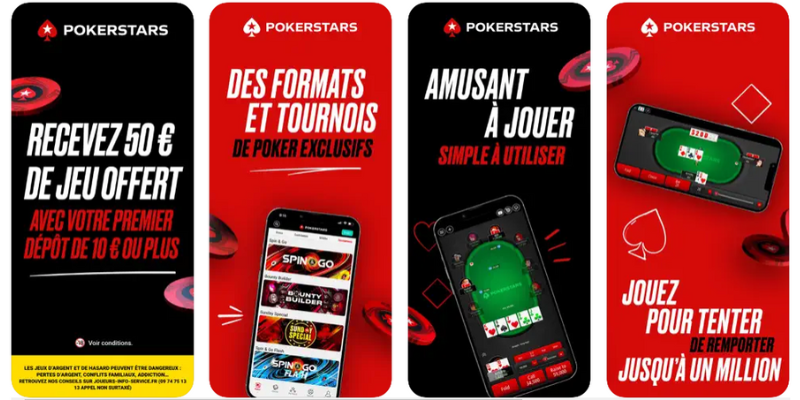 Pokerstars - applications de poker