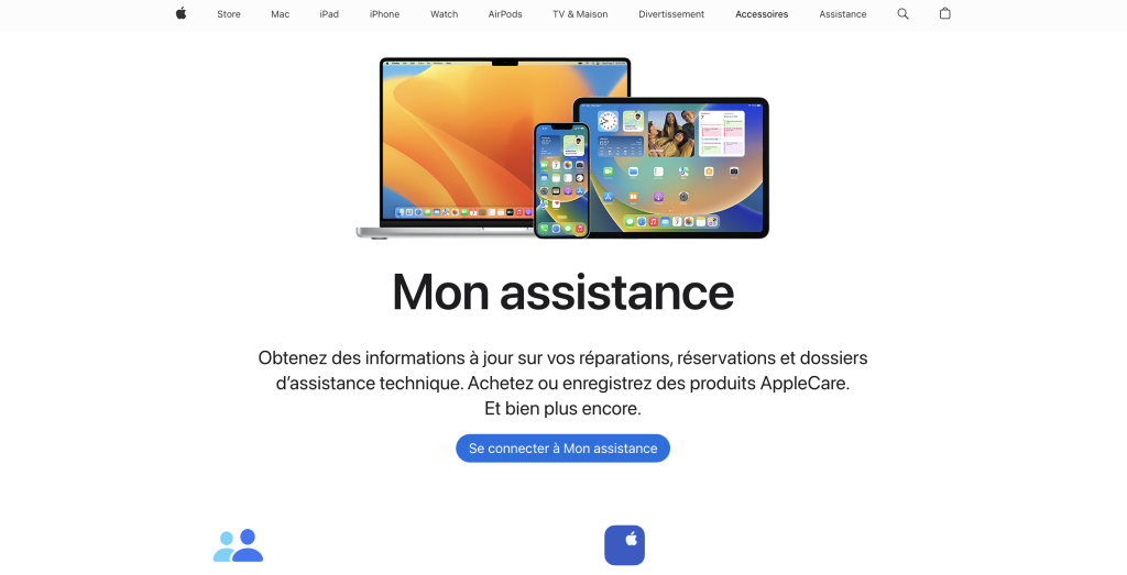 Assistance Apple