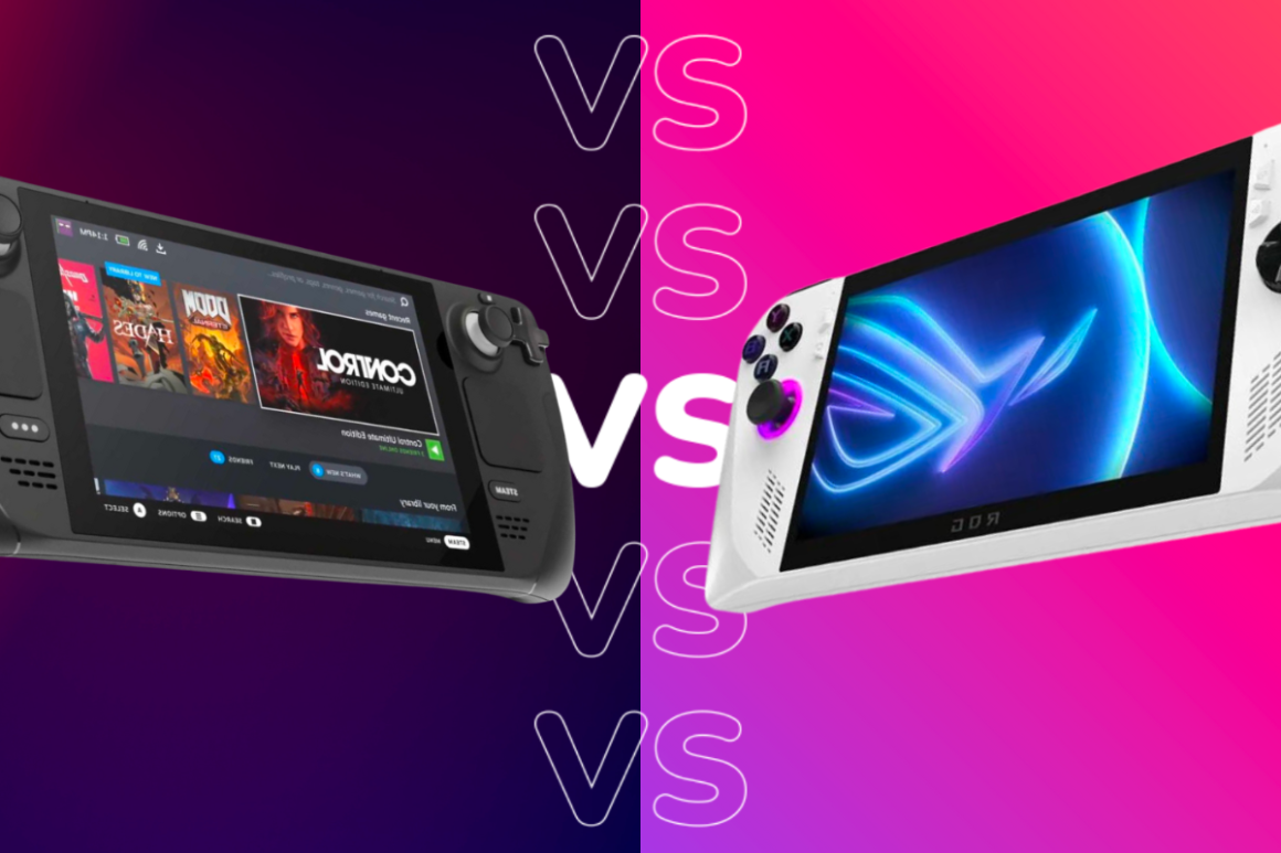 Asus ROG Ally vs Steam Deck : notre comparatif - Selectronic.fr