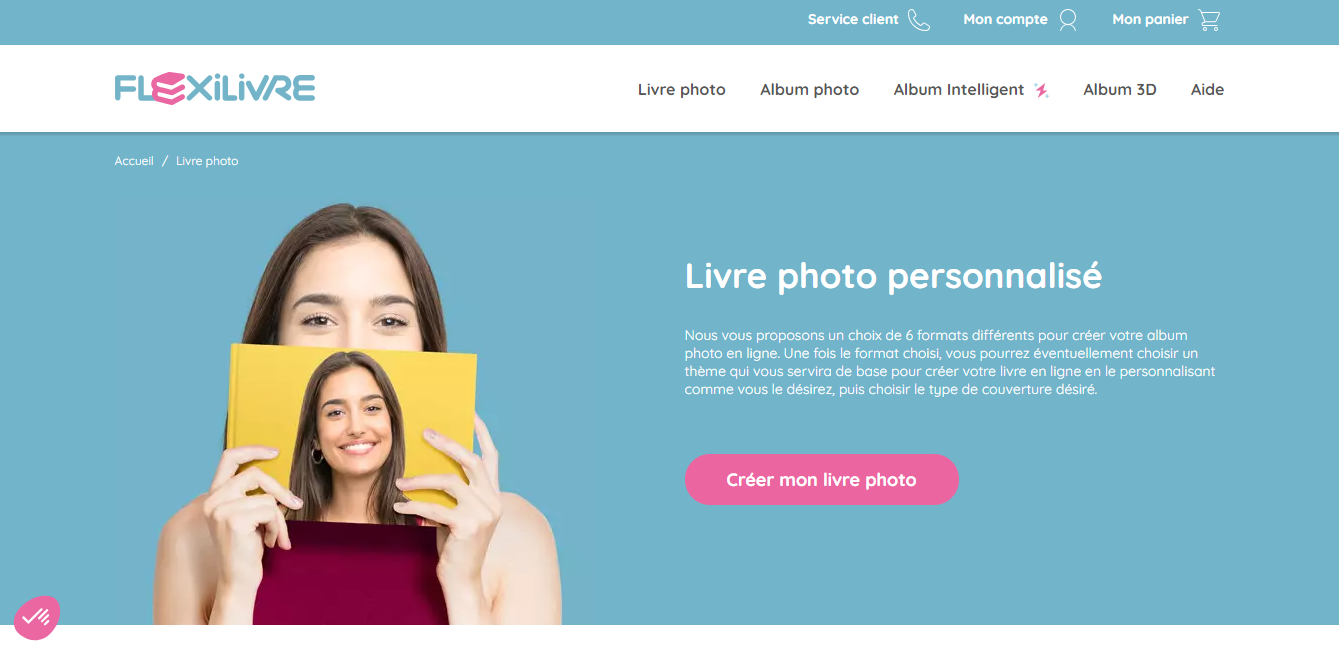 Flexilivre - meilleurs services de livre photo en ligne