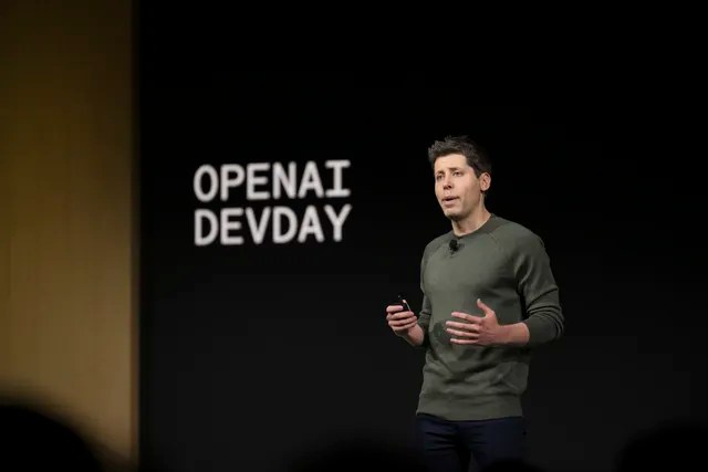 Sam Altman à la conférence Openai Developer.