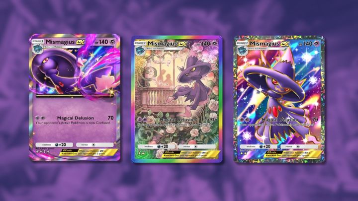 MISMAGIUS EX CARTES EN POKEMON TCG POCKET.