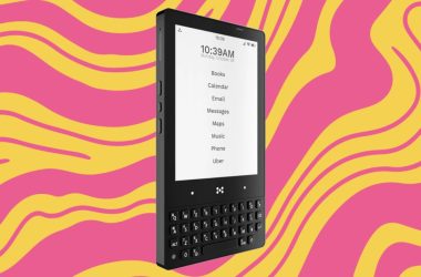 Ce superbe téléphone à encre E est l'étoffe des rêves de fièvre des mûres