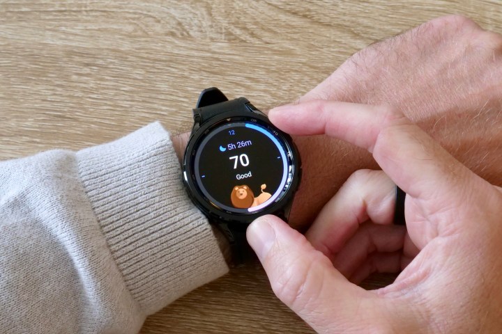 Sleep Sleep on the Samsung Galaxy Watch 6 Classic.