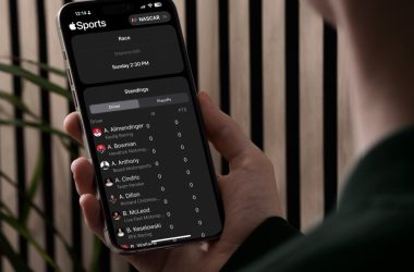 Apple Sports App ajoute une couverture NASCAR avant la saison 2025