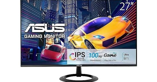 Ce moniteur de jeu à 100 Hz ne coûte que 100 $ aujourd'hui