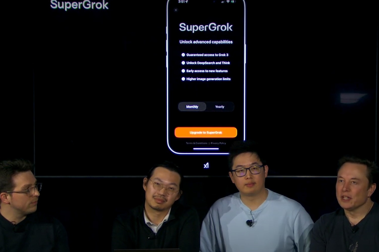 Introduction de Supergrok par l'équipe XAI.