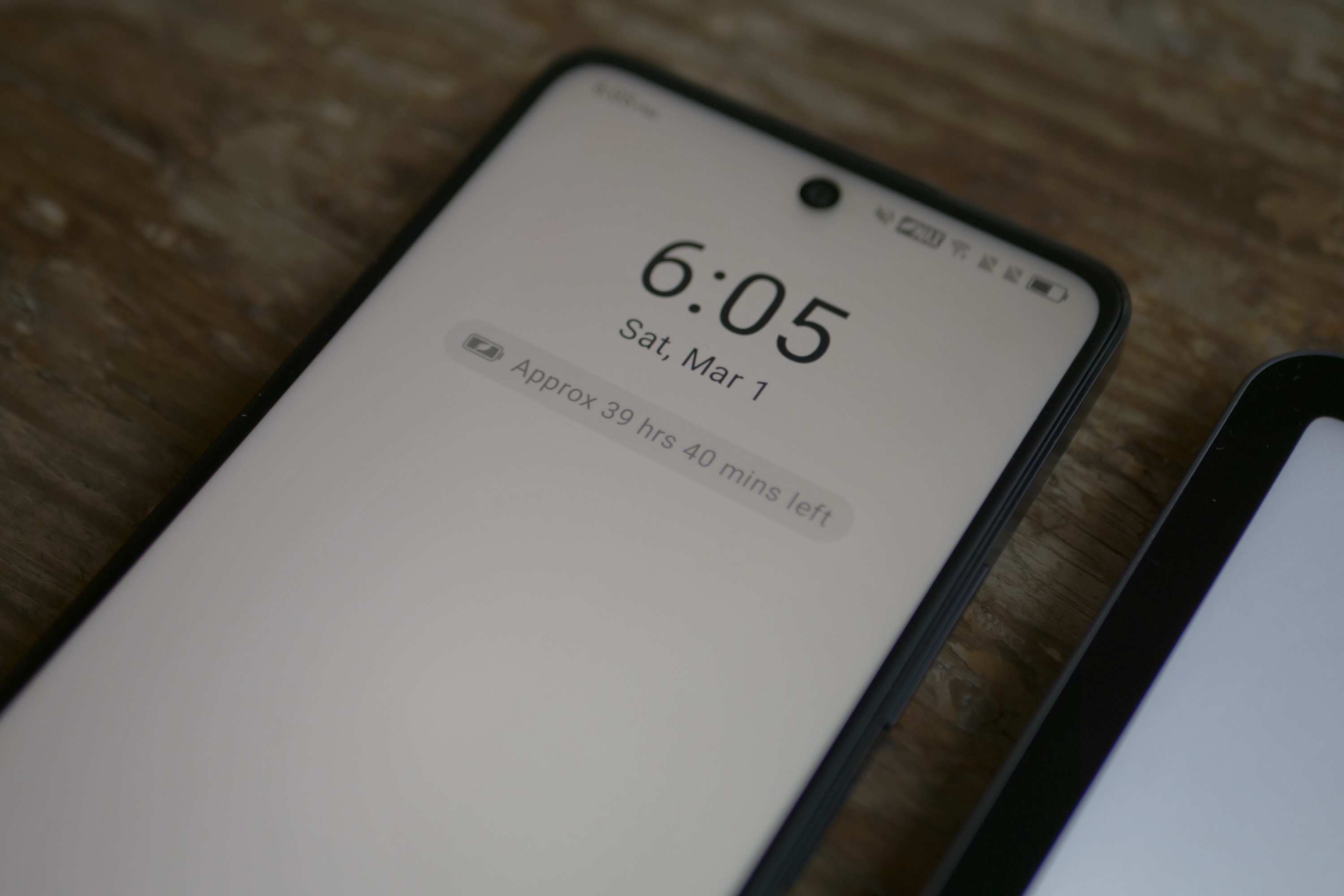 Longue durée de vie de la batterie sur le TCL 60 XE NXTPaper.
