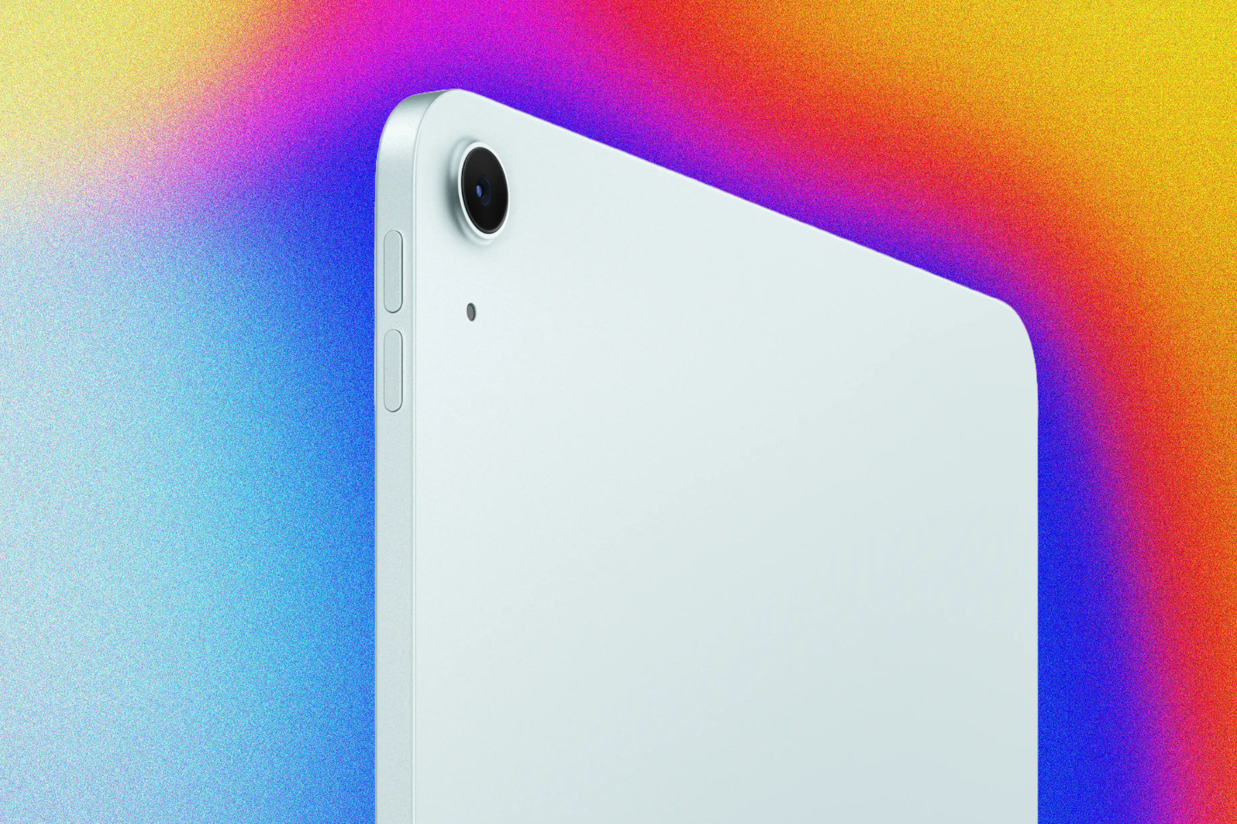 Face arrière de l'iPad Air avec du silicium M3.