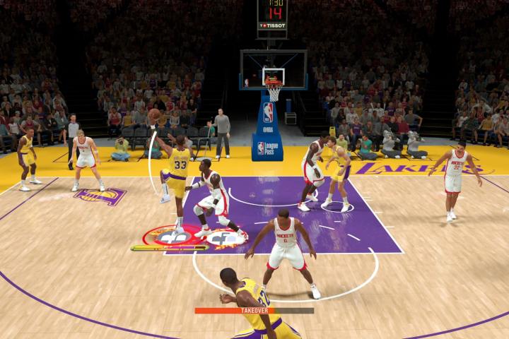 Players de basket-ball de NBA 2K25 Arcade Edition de 2K sur Apple Arcade.