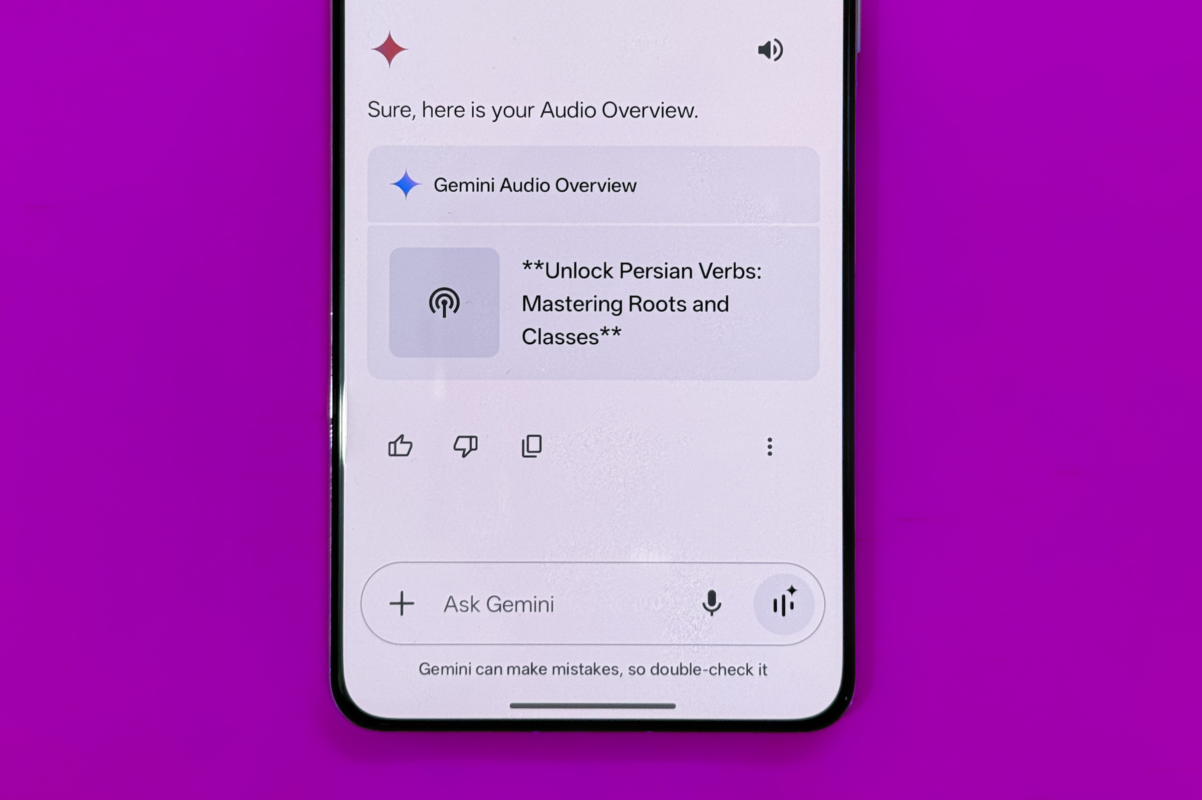 Gémeaux créant une vue d'ensemble audio.