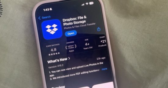 L'application Dropbox iOS est finalement mise à jour pour prendre en charge les photos en direct
