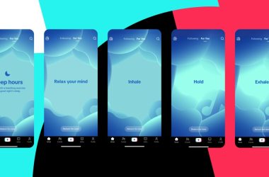 Tiktok interrompra les adolescents des adolescents en fin de soirée avec de la musique apaisante