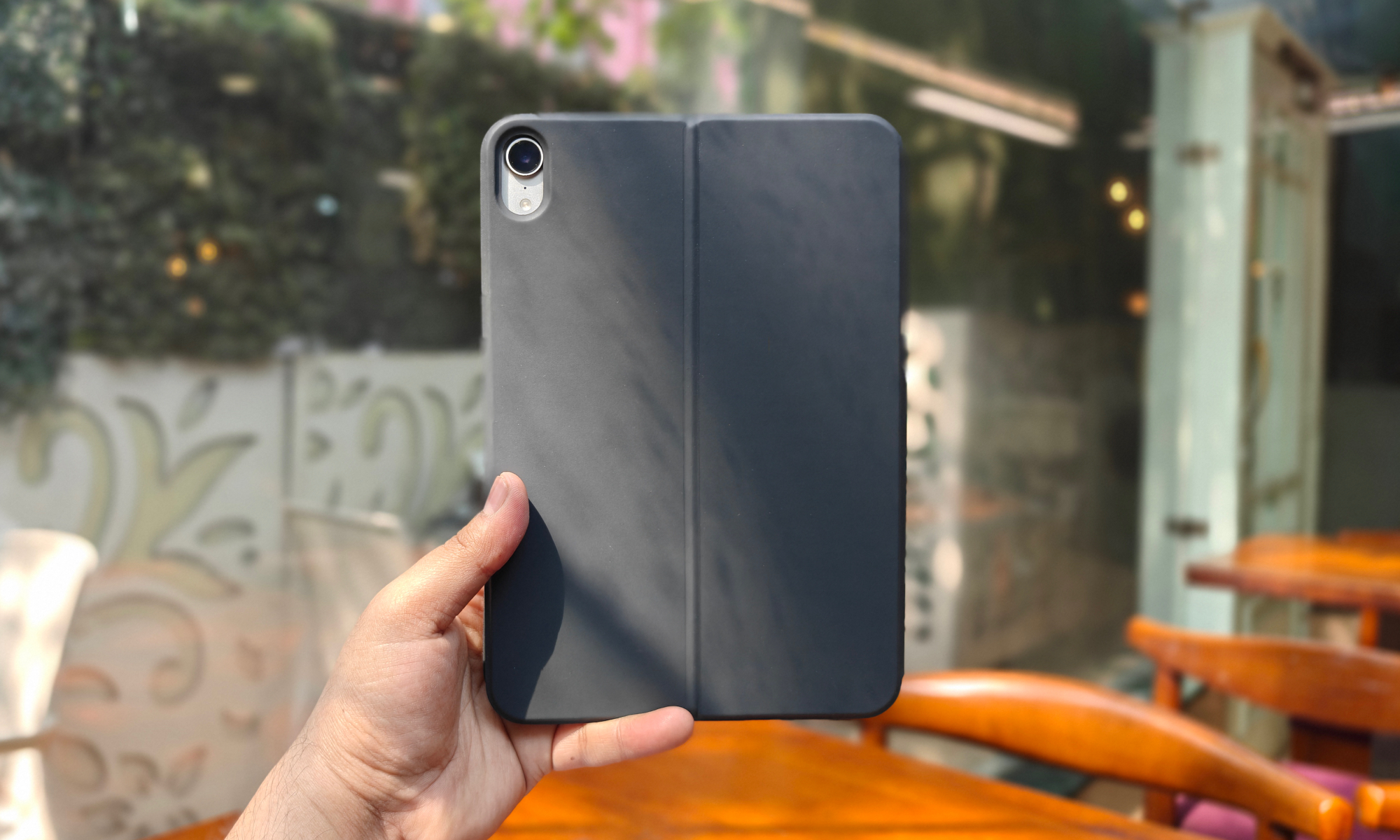 Rer Shell de couvercle du clavier HOU pour l'iPad Mini.