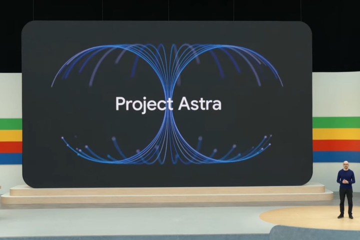 Google présentant le projet Astra sur Google I / O 2024.