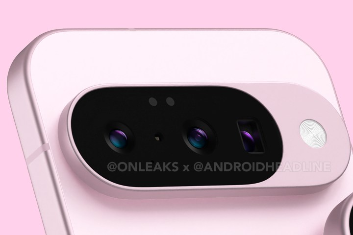 Rendu divulgué de Google Pixel 10.