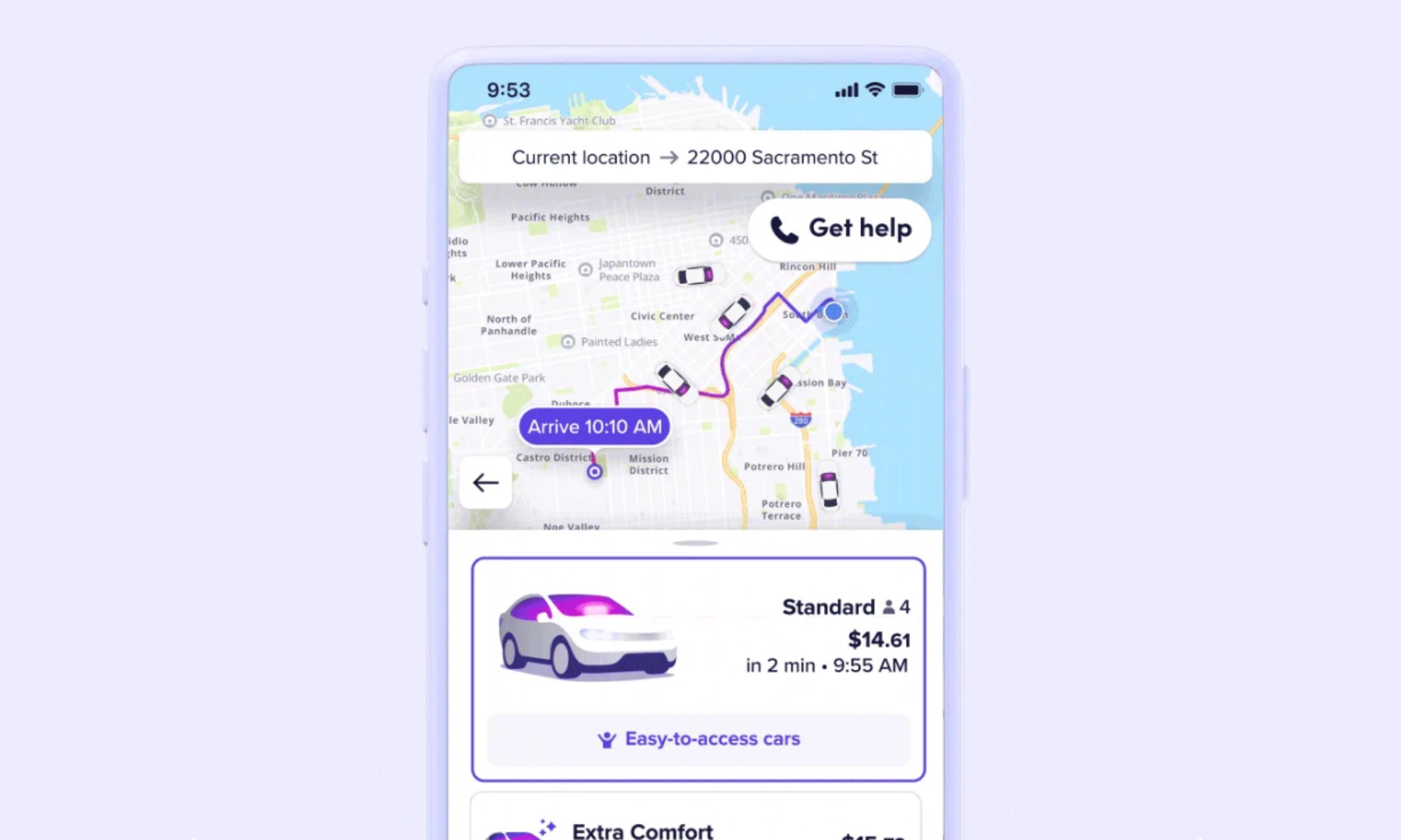 Rouler en vedette avec de l'argent Lyft.