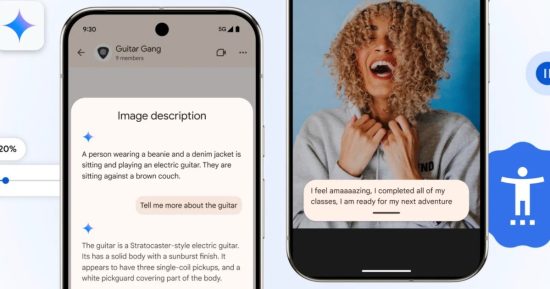 Google Gemini assouplit la navigation sur le Web pour les utilisateurs ayant des problèmes de vision et d'audition