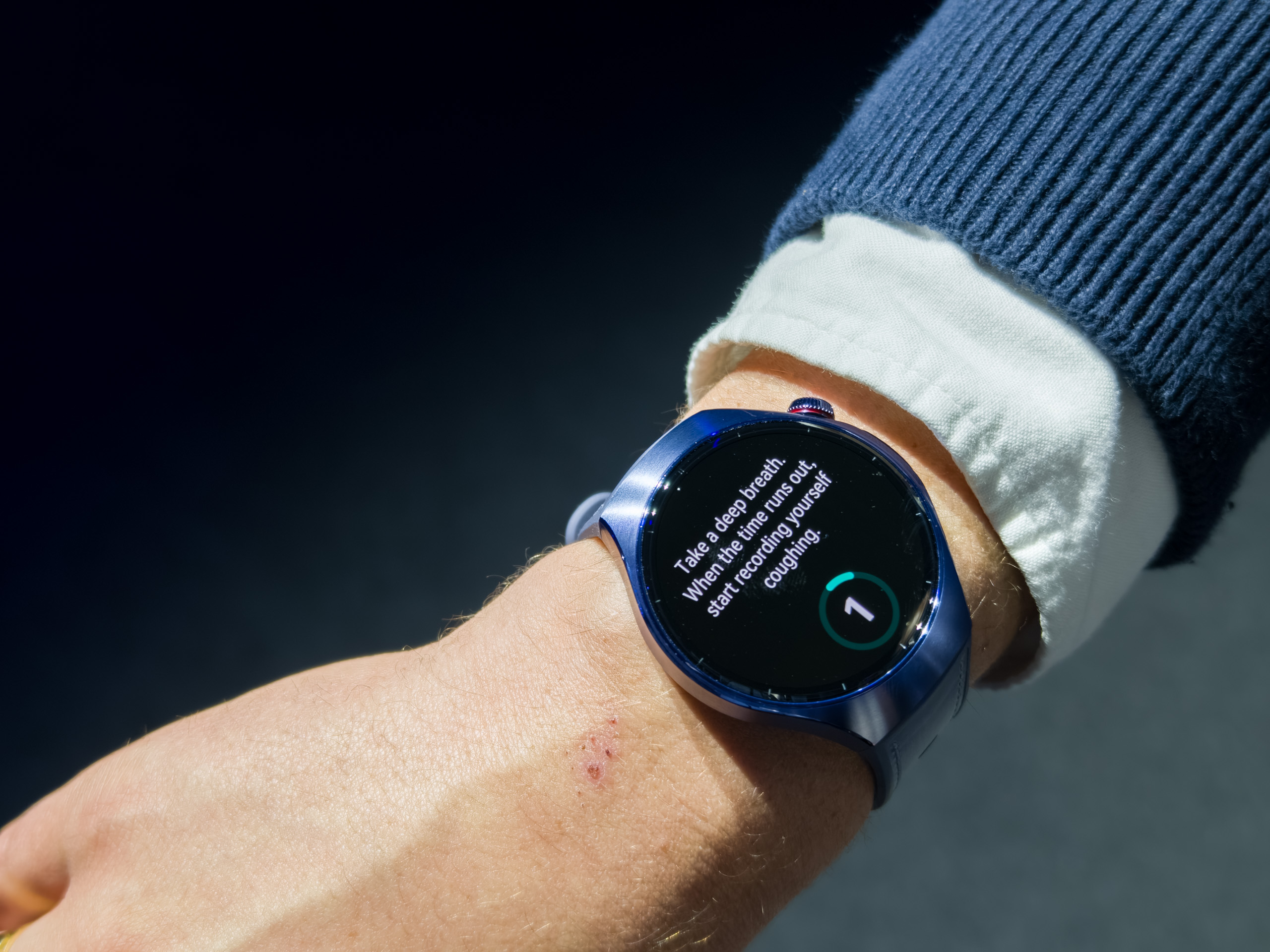 Vérification de la santé de 60 secondes sur la montre Huawei 5