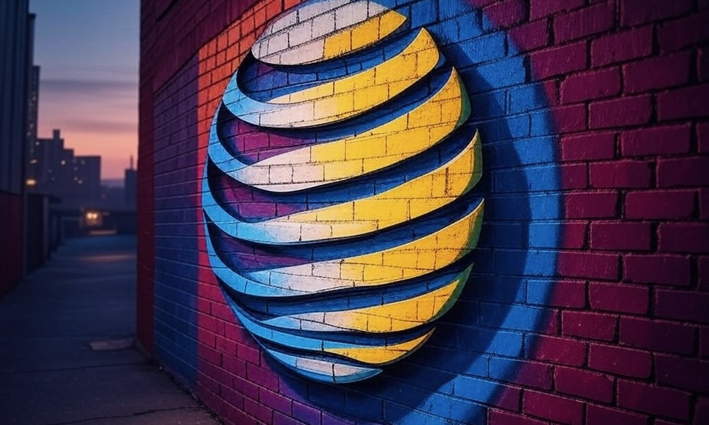 Logo AT&T à Graffit.