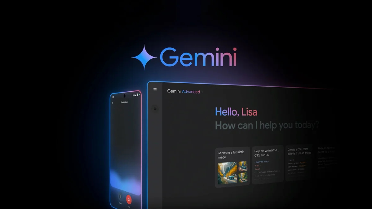 Le logo avancé Gemini