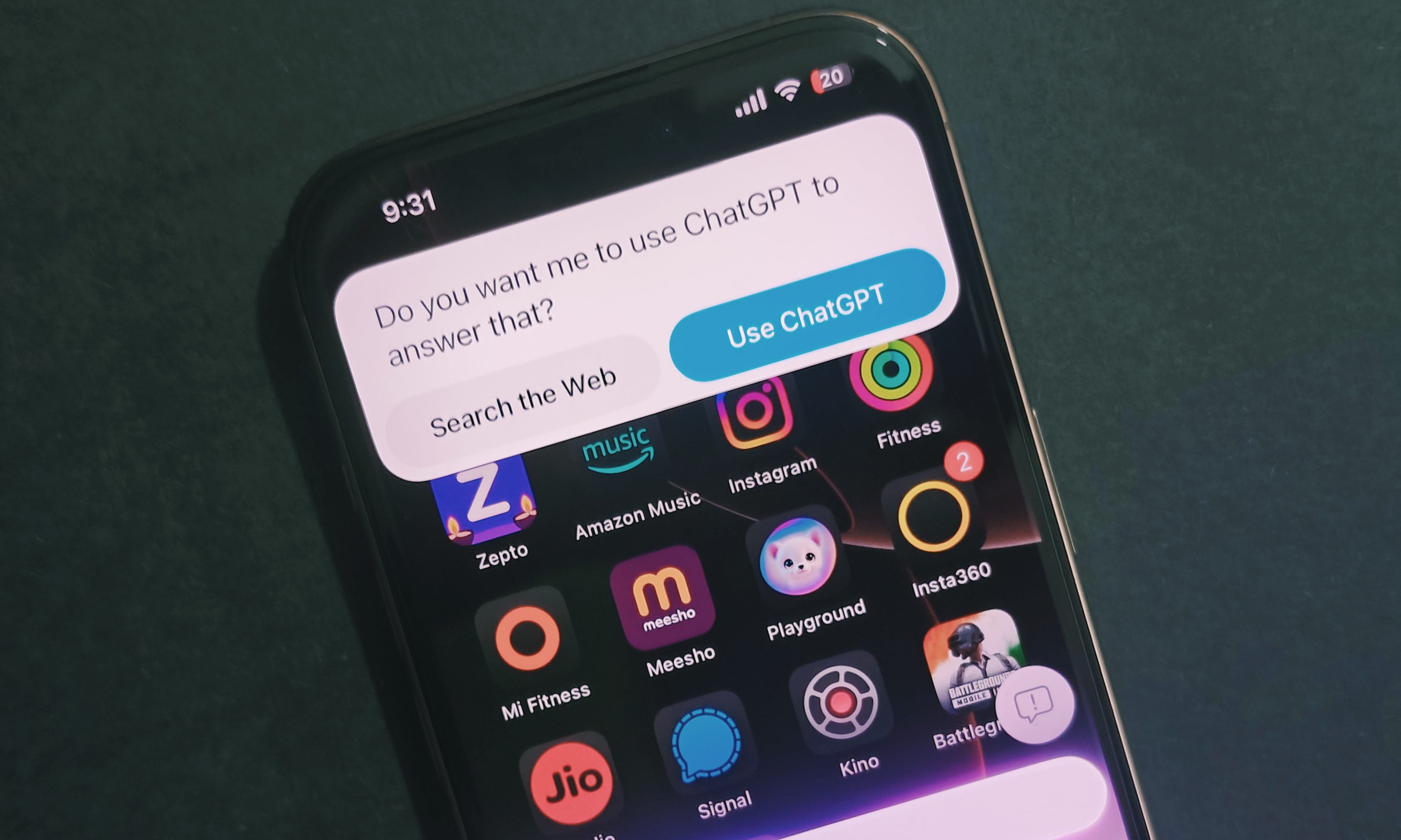 CHATGPT ET INTÉGRATION SIRI sur iPhone.