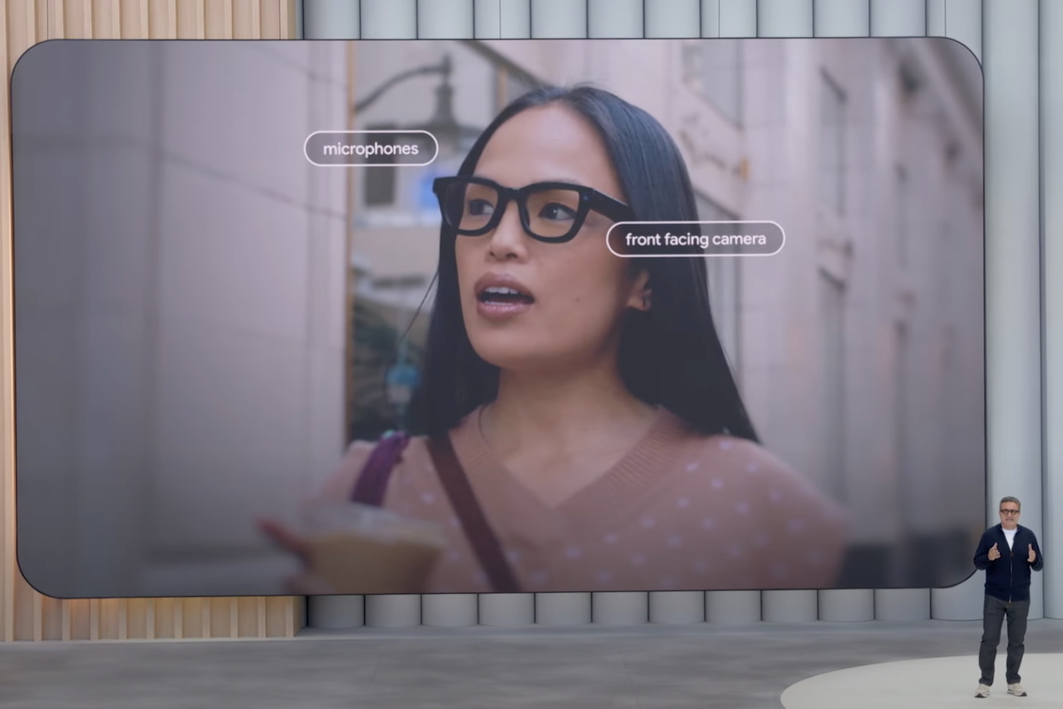 Une image immobile prise à partir de l'ouverture de Google I / O 2025.