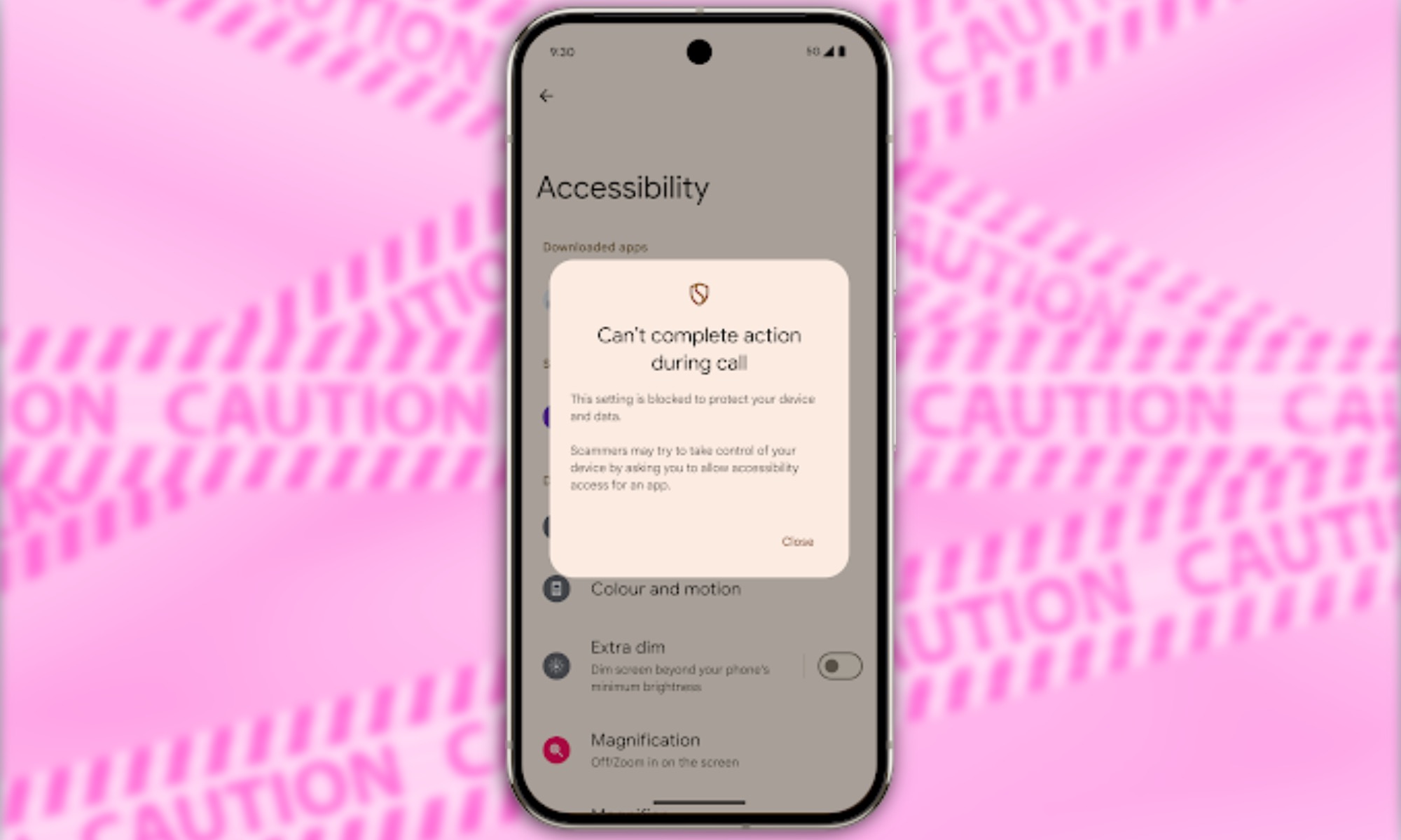 Messages Google et applications téléphoniques équipées d'outils anti-scam