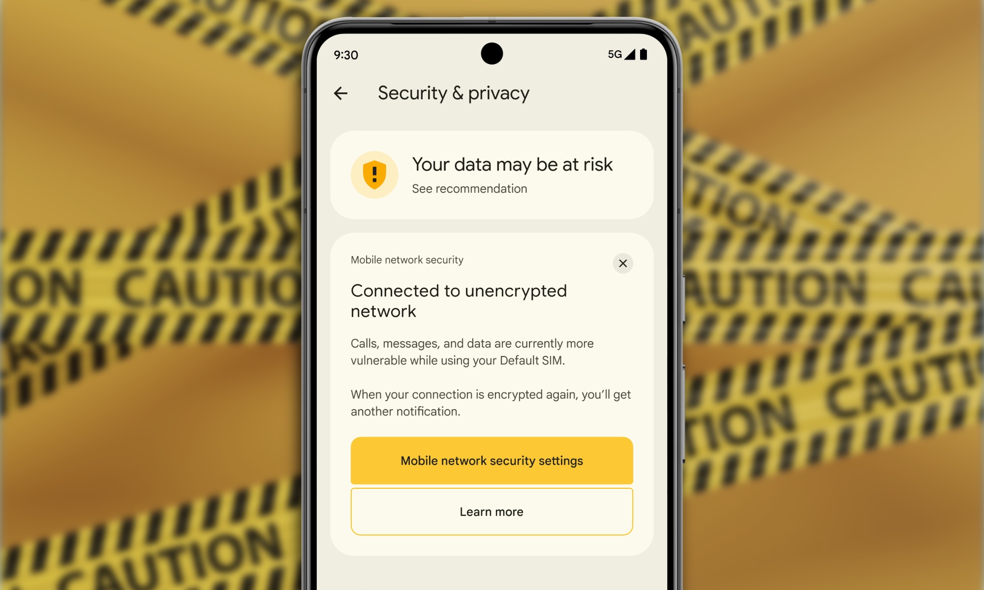 Détection d'escroquerie en temps réel dans les applications de messagerie et d'appel de Google