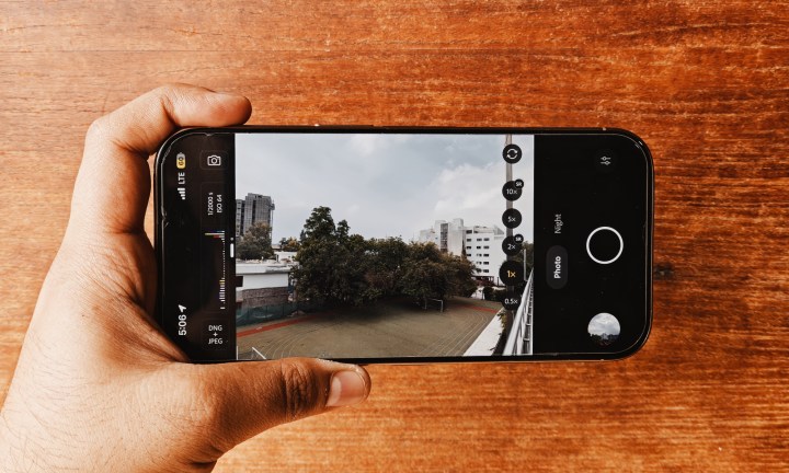 Page d'accueil de la caméra Indigo.