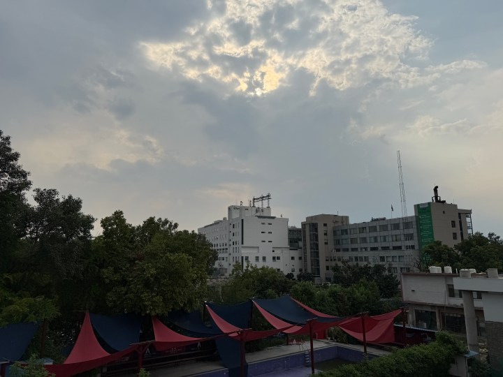 Day Filt des nuages ​​capturés par iPhone.