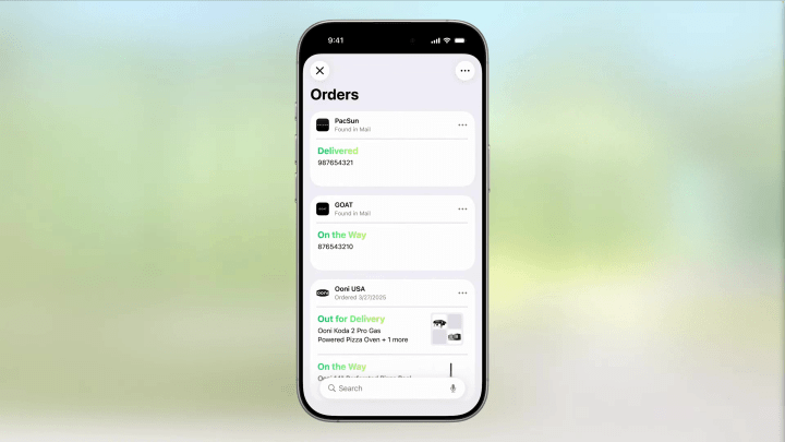 Suivi des commandes dans le portefeuille