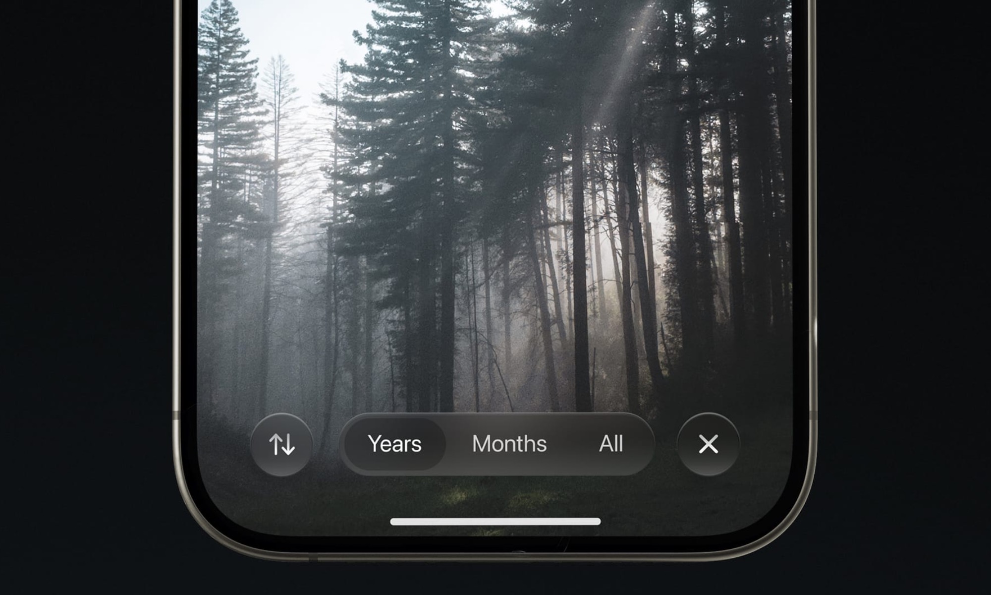 Rendu concept du design iOS 27.