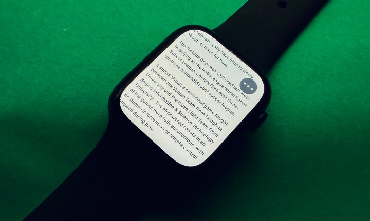 Surfer sur Internet avec le navigateur ANT via une montre Apple.
