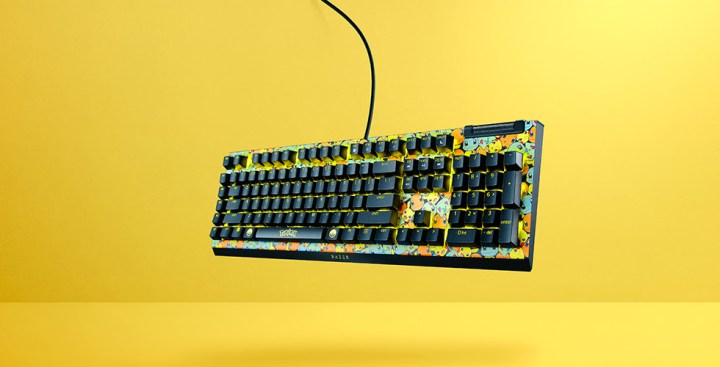 Blackwidow V4 X Pokémon sur le thème du Razer.