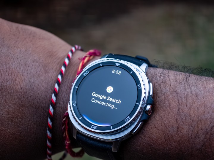 Recherche Google à l'aide de Gemini sur la Galaxy Watch 8 Classic