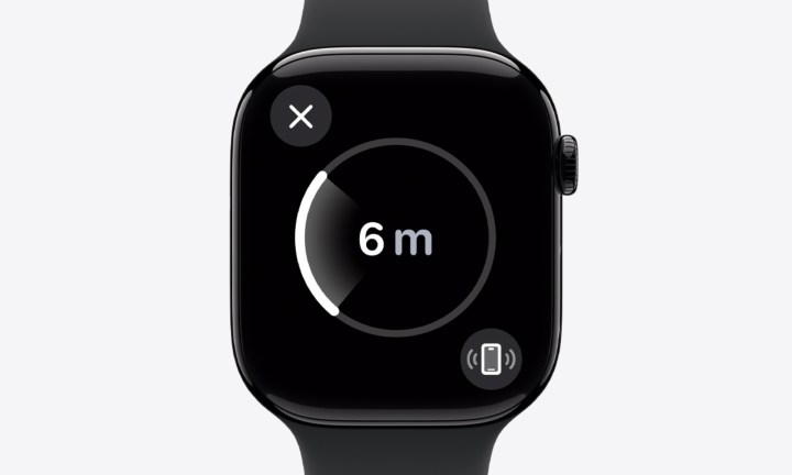 Déclaration de précision sur Apple Watch.