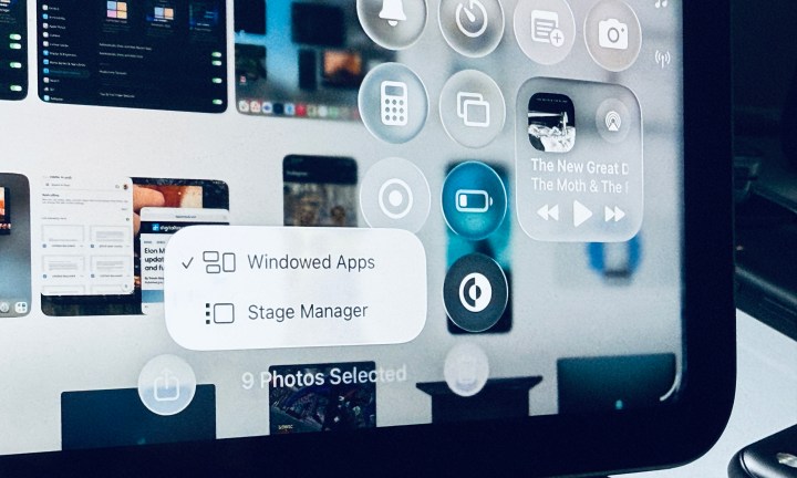 Options multitâches de l'App dans iPados 26.