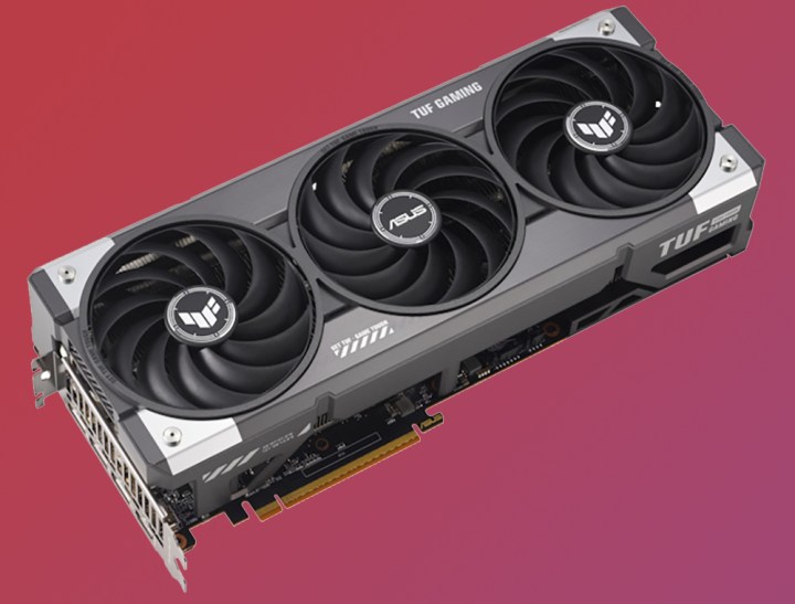Un GPU ASUS RX 9070 XT TUF.