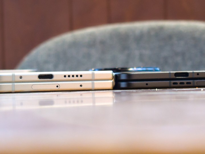 Épaisseur de l'Oppo Trouver N5 contre le Google Pixel 9 Pro