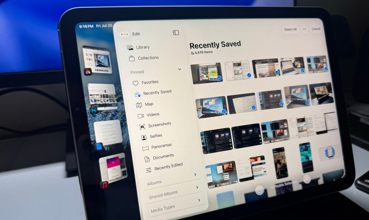 Mode du gestionnaire de scène dans iPados 26.