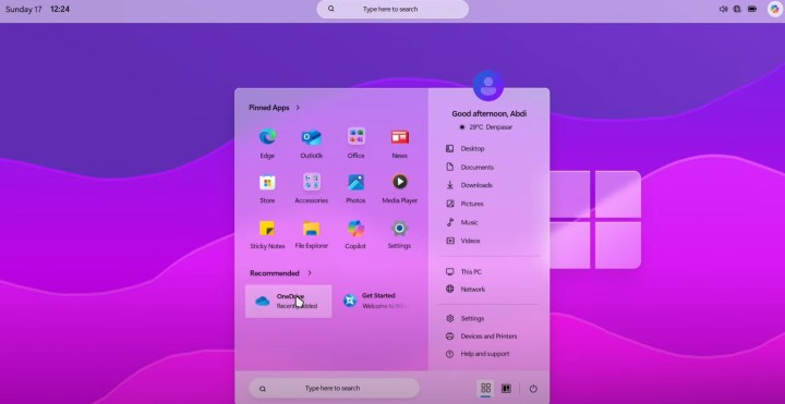 Concept Windows 12.