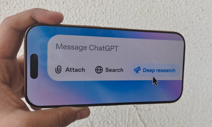 Option de recherche profonde pour Chatgpt.