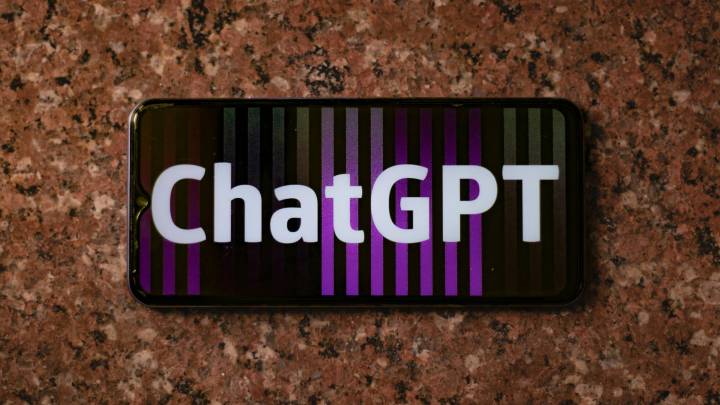 Logo Chatgpt sur un téléphone